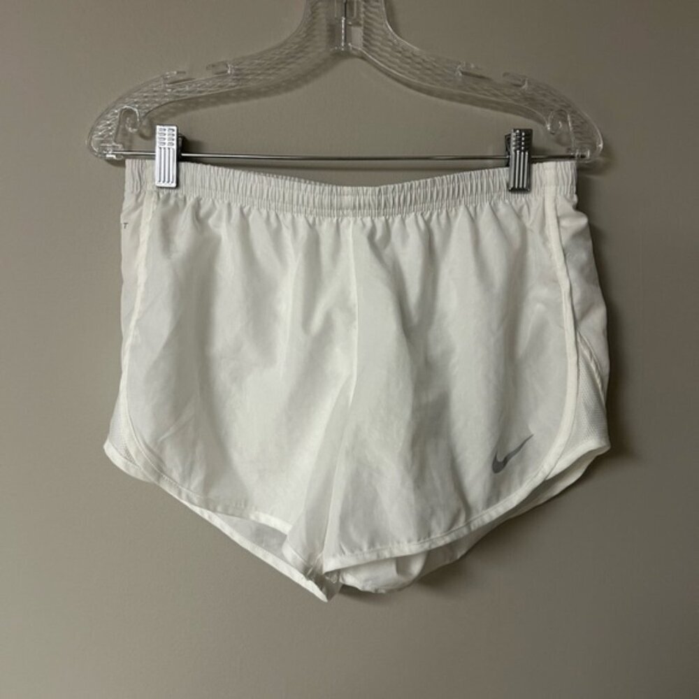 Nike White Dri Fit Shorts